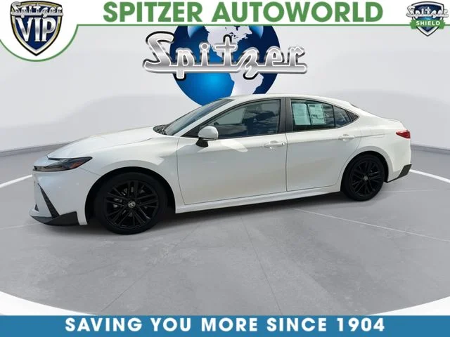 Certified Used 2025 White Toyota SE image 9