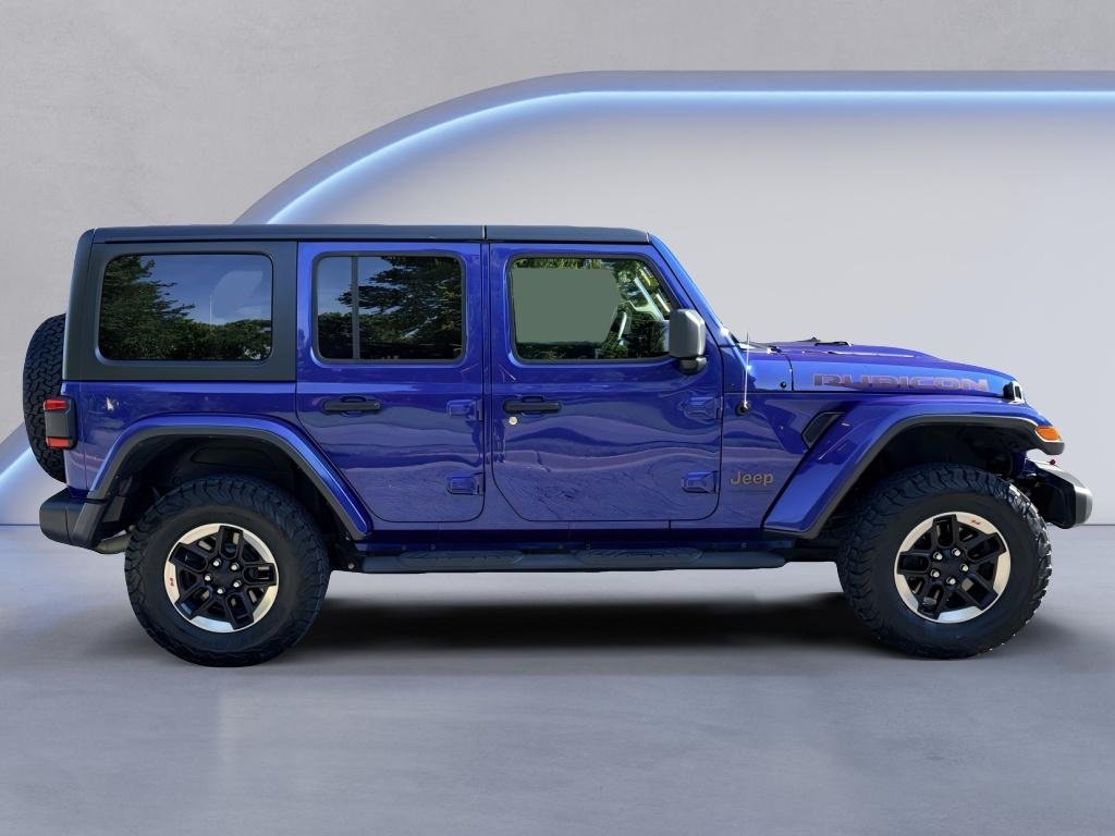 Used 2018 Ocean Blue Metallic Clearcoat Jeep Rubicon image 6