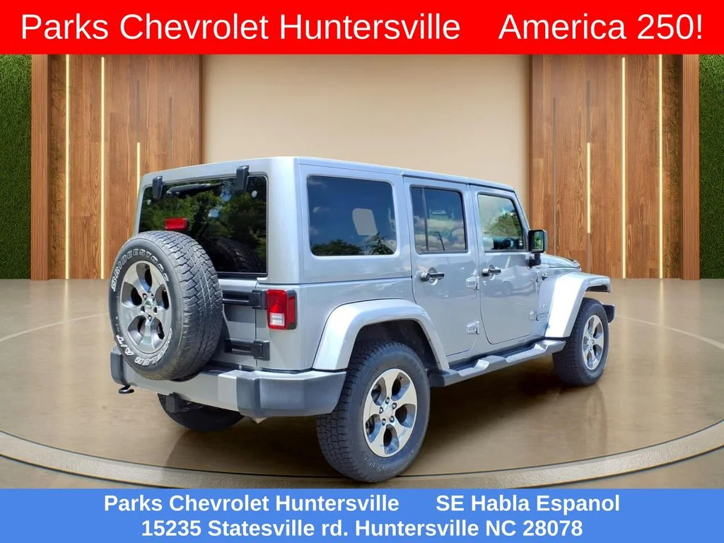 Certified Used 2017 Silver Jeep Unlimited Sahara image 31