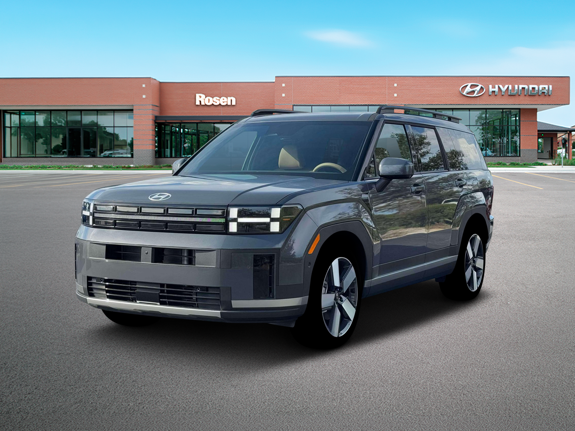 New 2026 Gray Hyundai Limited AWD image 1