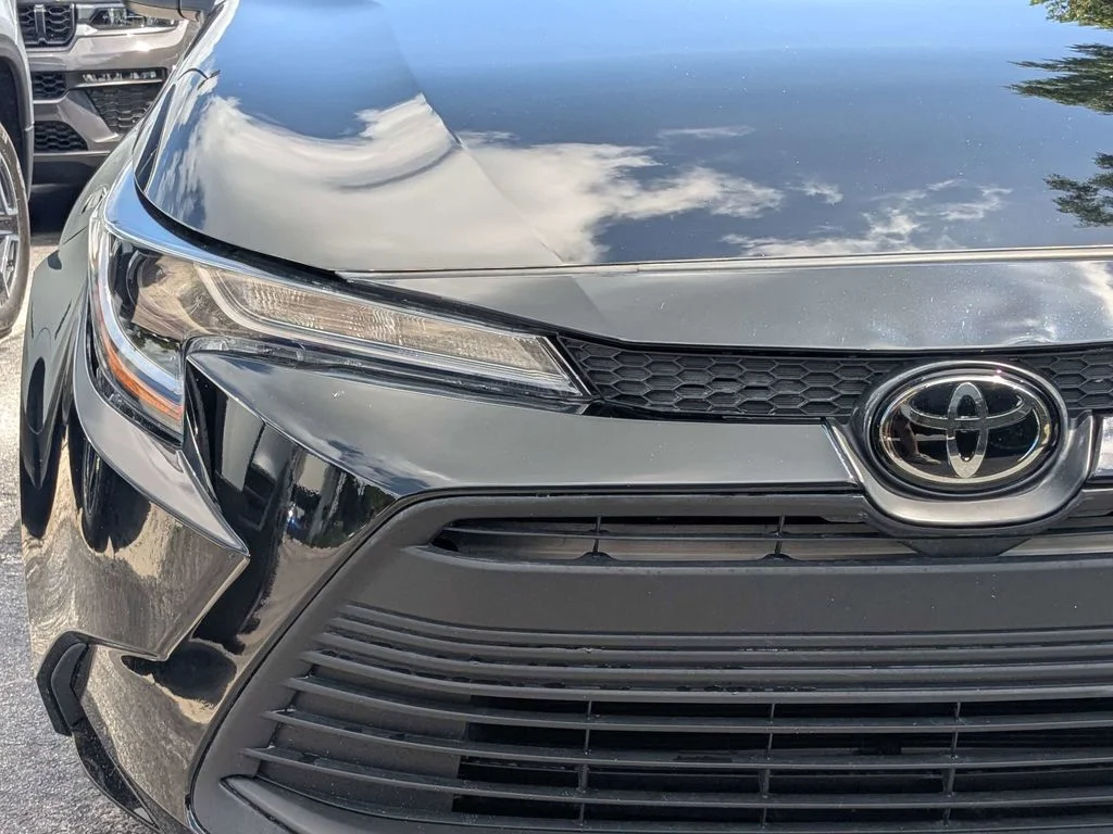 Certified Used 2025 Black Toyota LE image 8