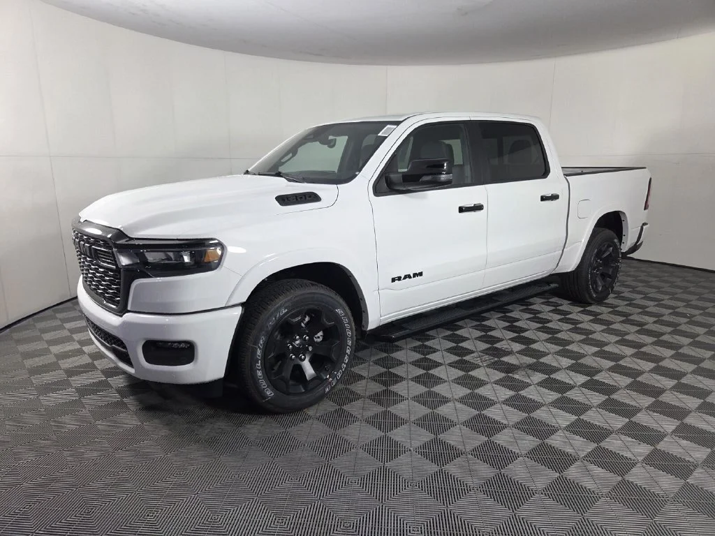 New 2026 Bright White Clear-Coat Exterior Paint RAM Big Horn image 4