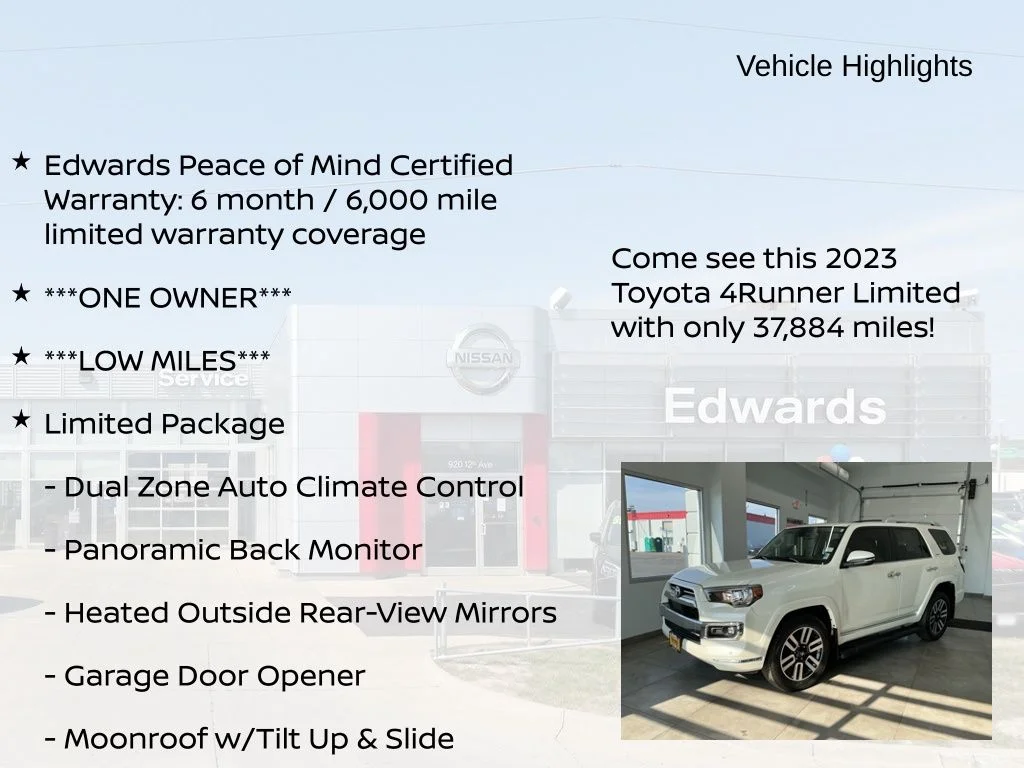 Used 2023 White Toyota Limited image 11