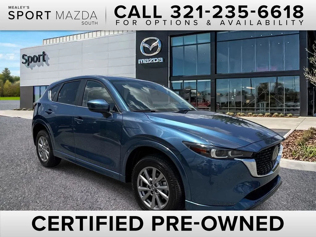 Certified Used 2024 Blue Mazda 2.5 S Select Package image 1