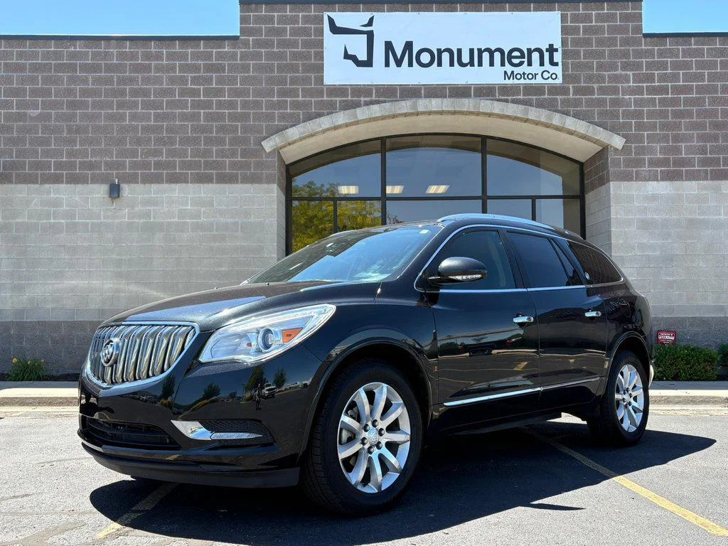 Used 2015 Carbon Black Metallic Buick PREMIUM 4 DOOR SUV 3.6L V6 image 2