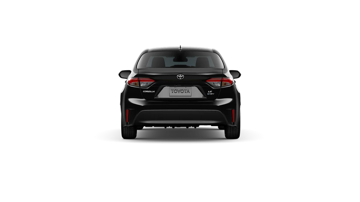 New 2026 Midnight Black Metallic Toyota Hybrid LE image 8