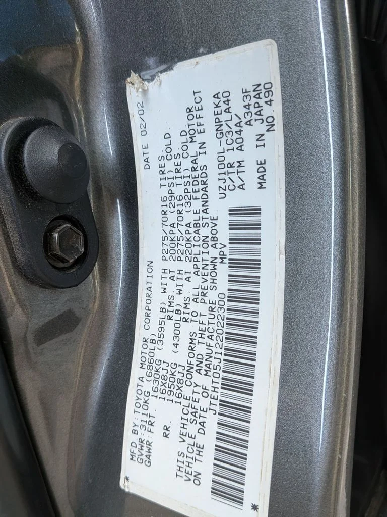 Used 2002 Green Toyota Base image 27