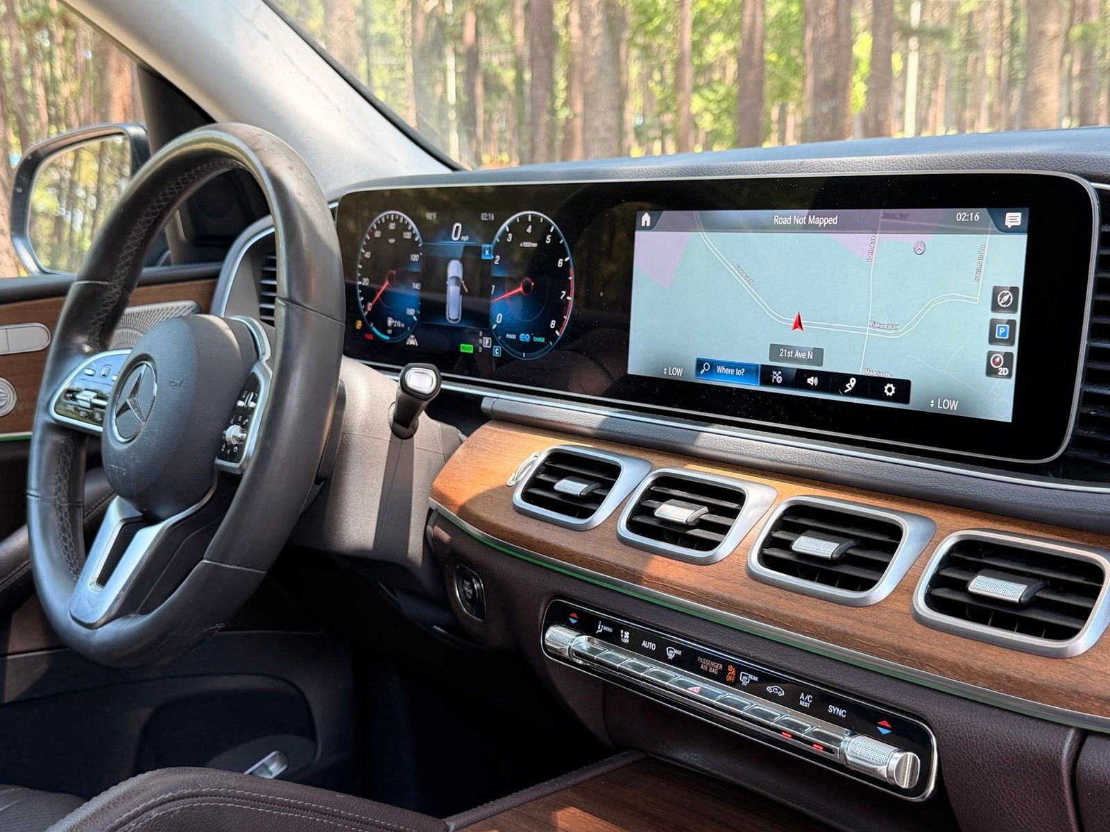 Used 2020 Lunar Blue Metallic Mercedes-Benz GLE 450 image 20