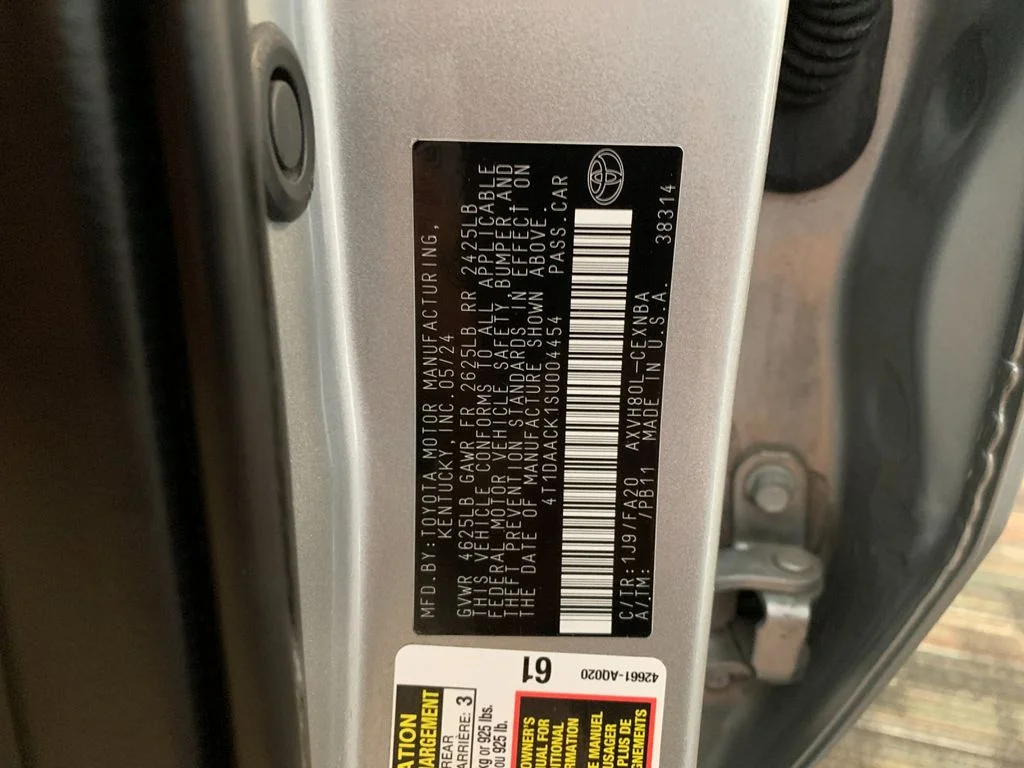 Used 2025 Silver Toyota LE image 34