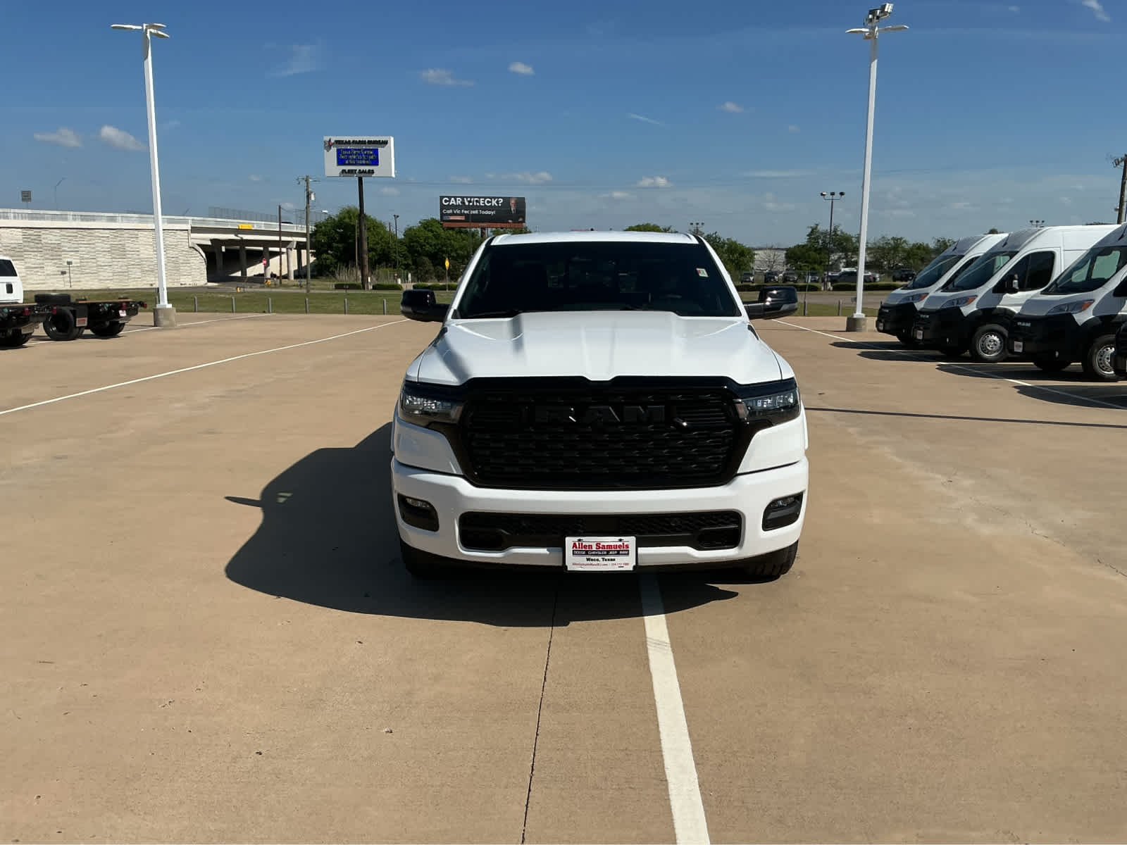 New 2026 Bright White Clearcoat RAM Lone Star image 3
