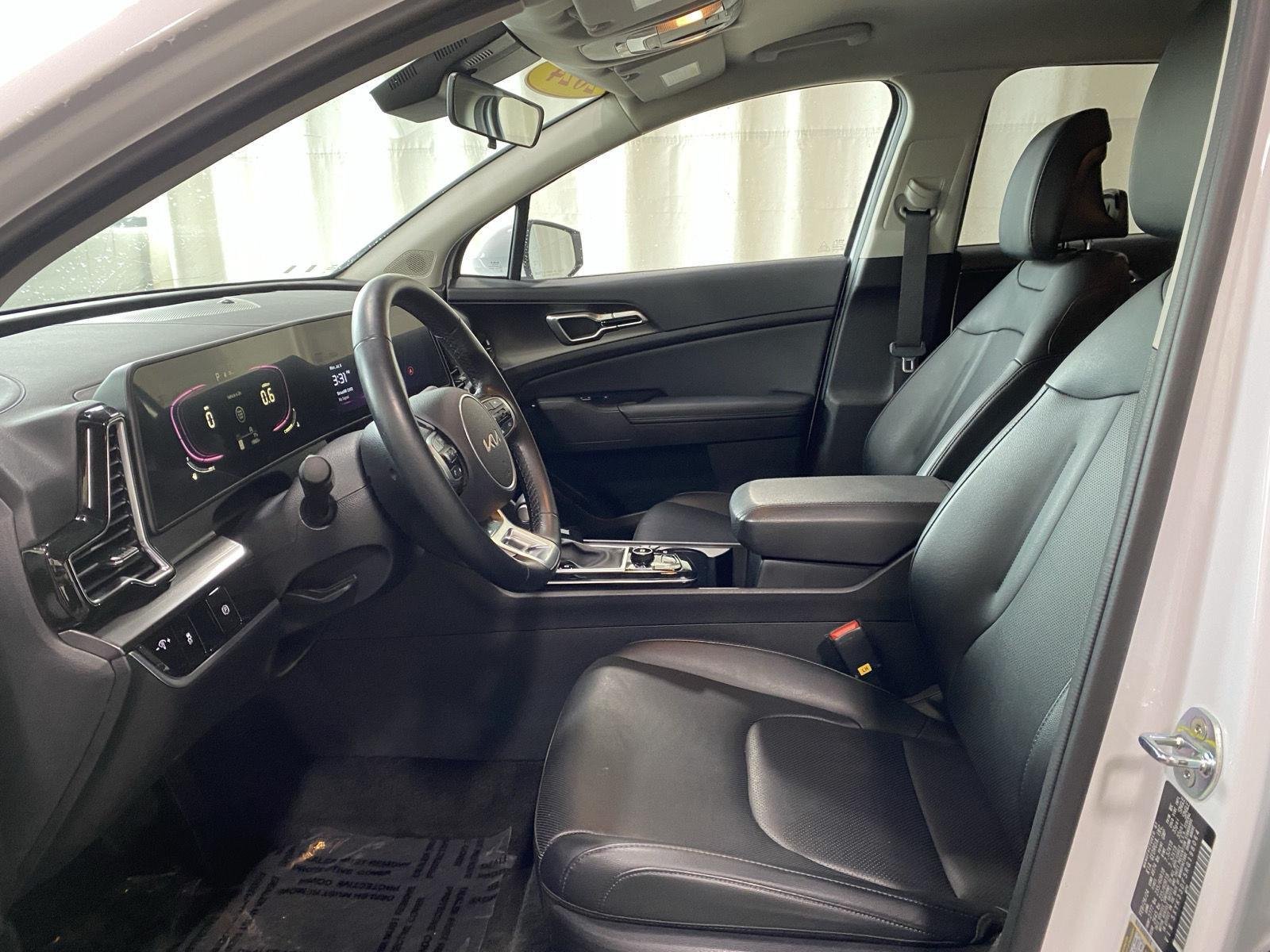Used 2024 Glacial White Pearl Kia EX image 16