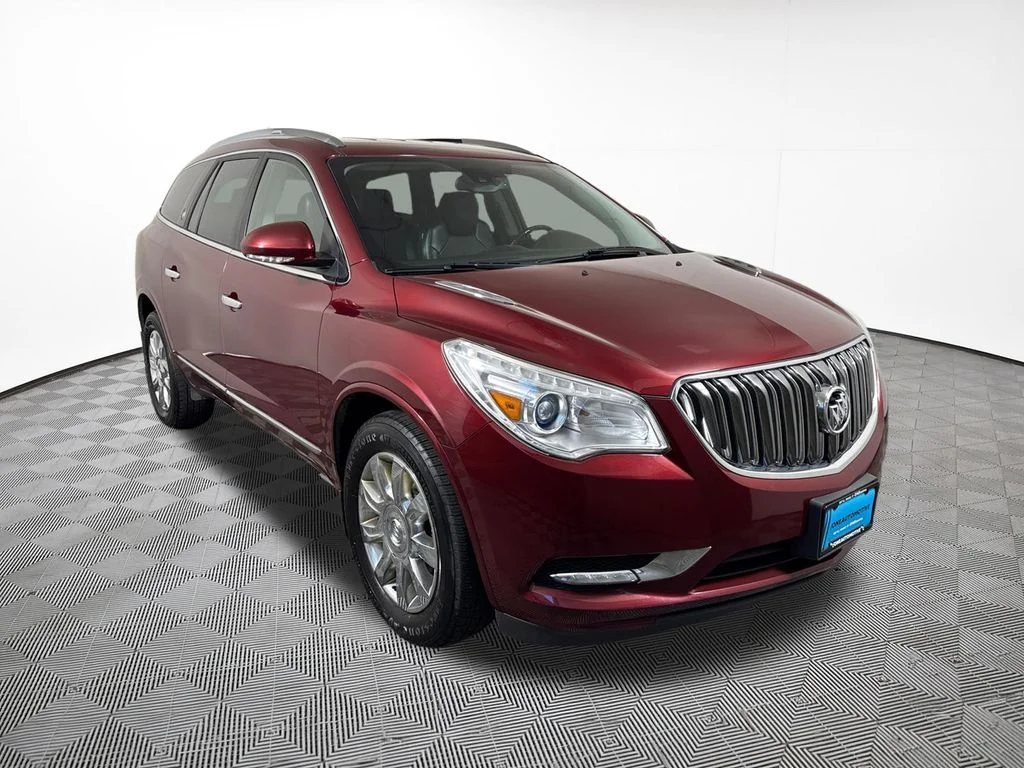 Used 2016 Crimson Red Buick Leather Group image 4