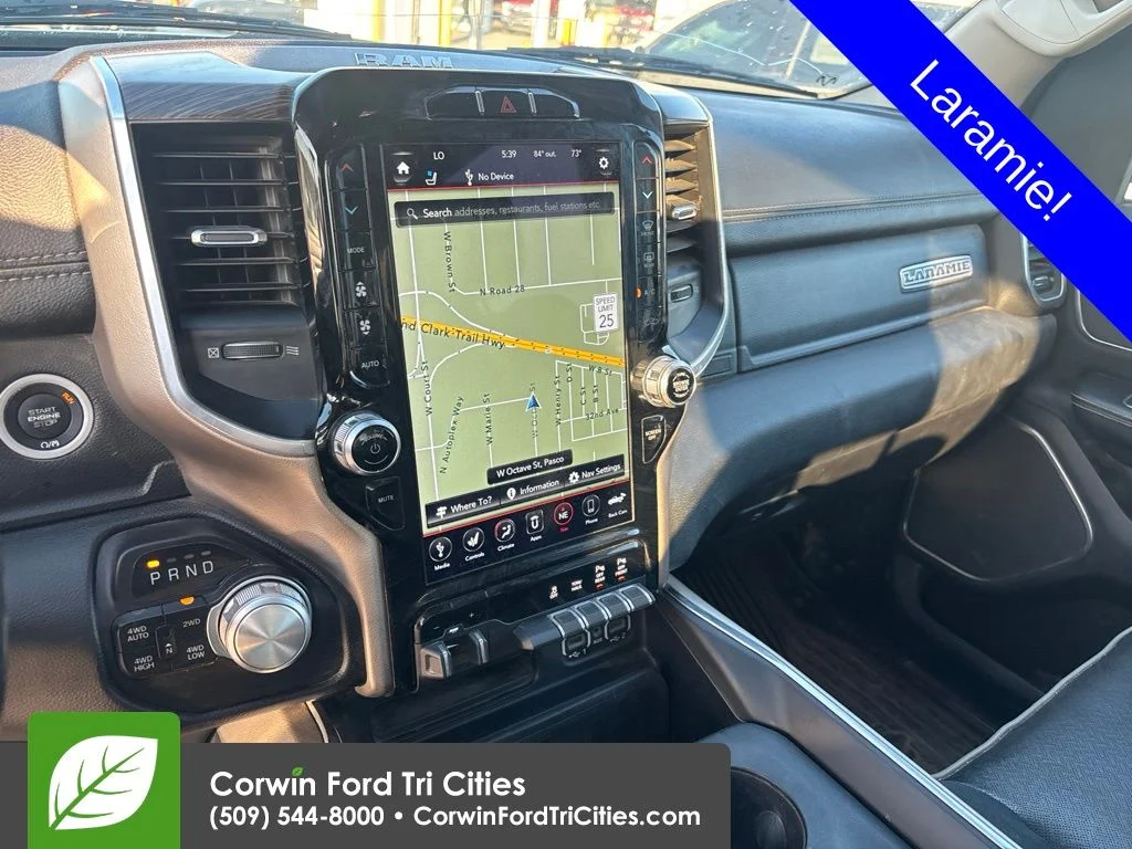 Used 2020 Bright White Clearcoat Ram Laramie image 15