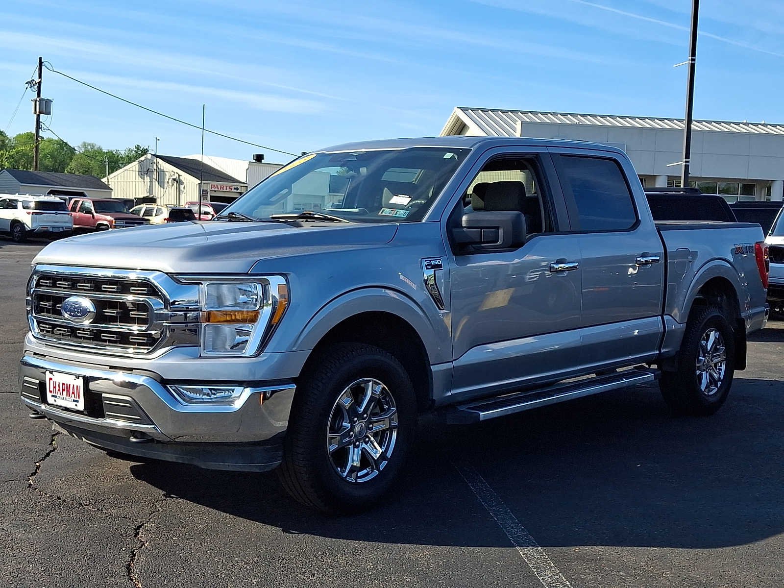 Used 2023 Iconic Silver Metallic Ford XLT image 3