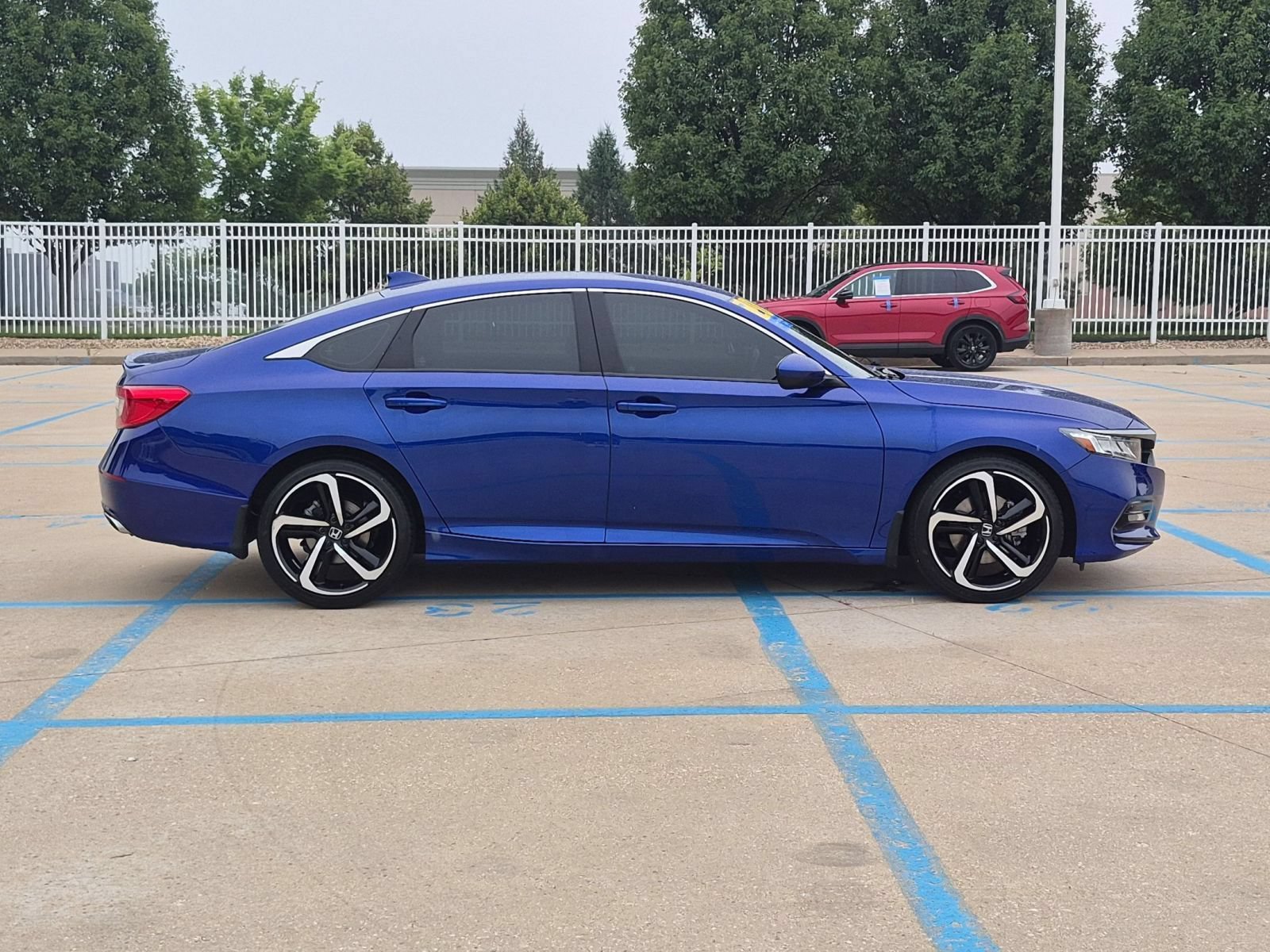 Certified Used 2020 Still Night Pearl Honda Sport 1.5T image 6