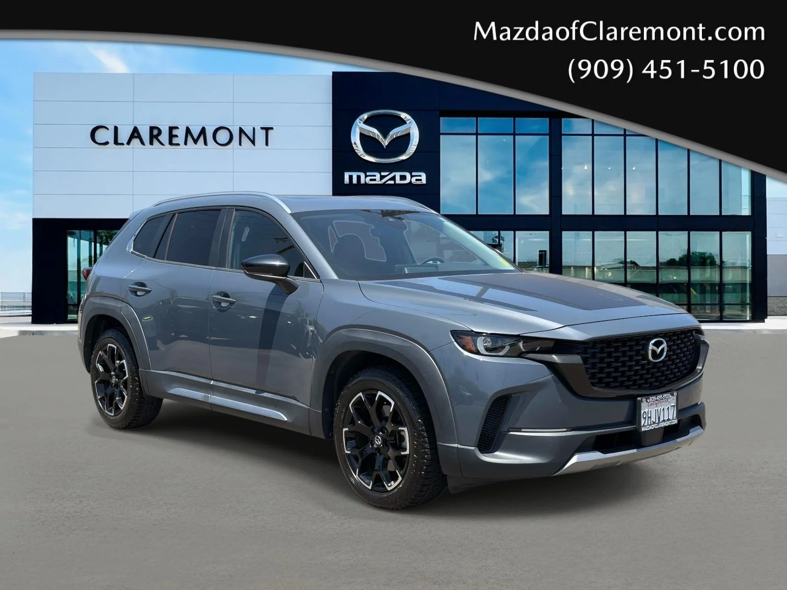 Certified Used 2023 POLYMETAL GRAY Mazda 2.5 Turbo Meridian Edition AWD image 1