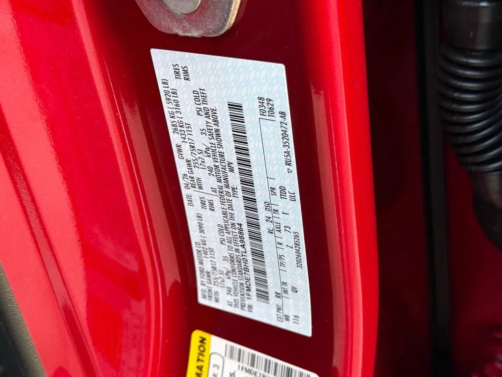 New 2026 Ruby Red Metallic Tinted Clearcoat Ford Big Bend® image 11