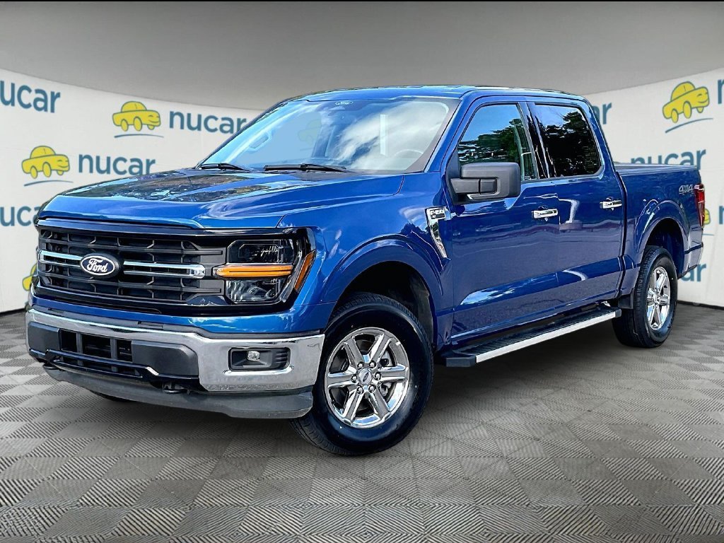 Used 2025 Blue Ford XLT image 3