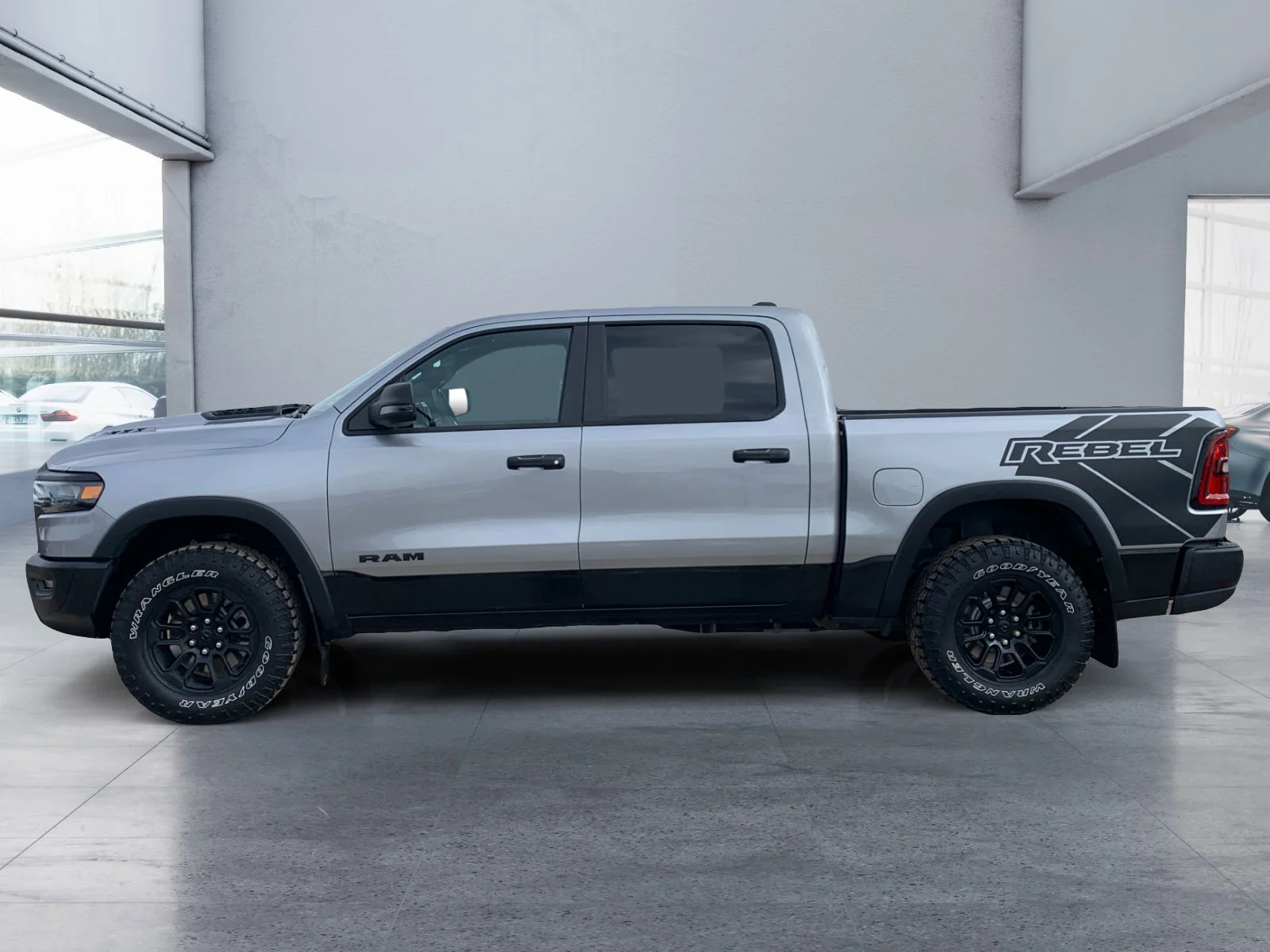 Certified Used 2025 Billet Silver Metallic Ram Rebel image 2