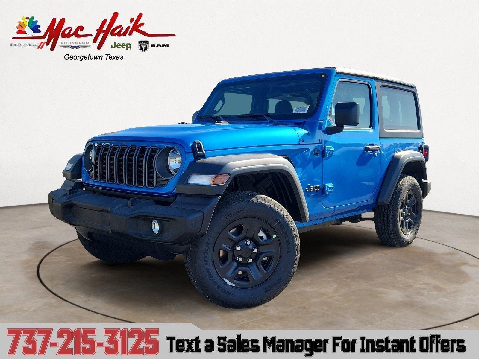 New 2026 Hydro Blue Pearl-Coat Exterior Paint Jeep Sport image 1