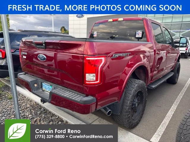 Used 2017 Ruby Red Metallic Tinted Clearcoat Ford XLT image 7