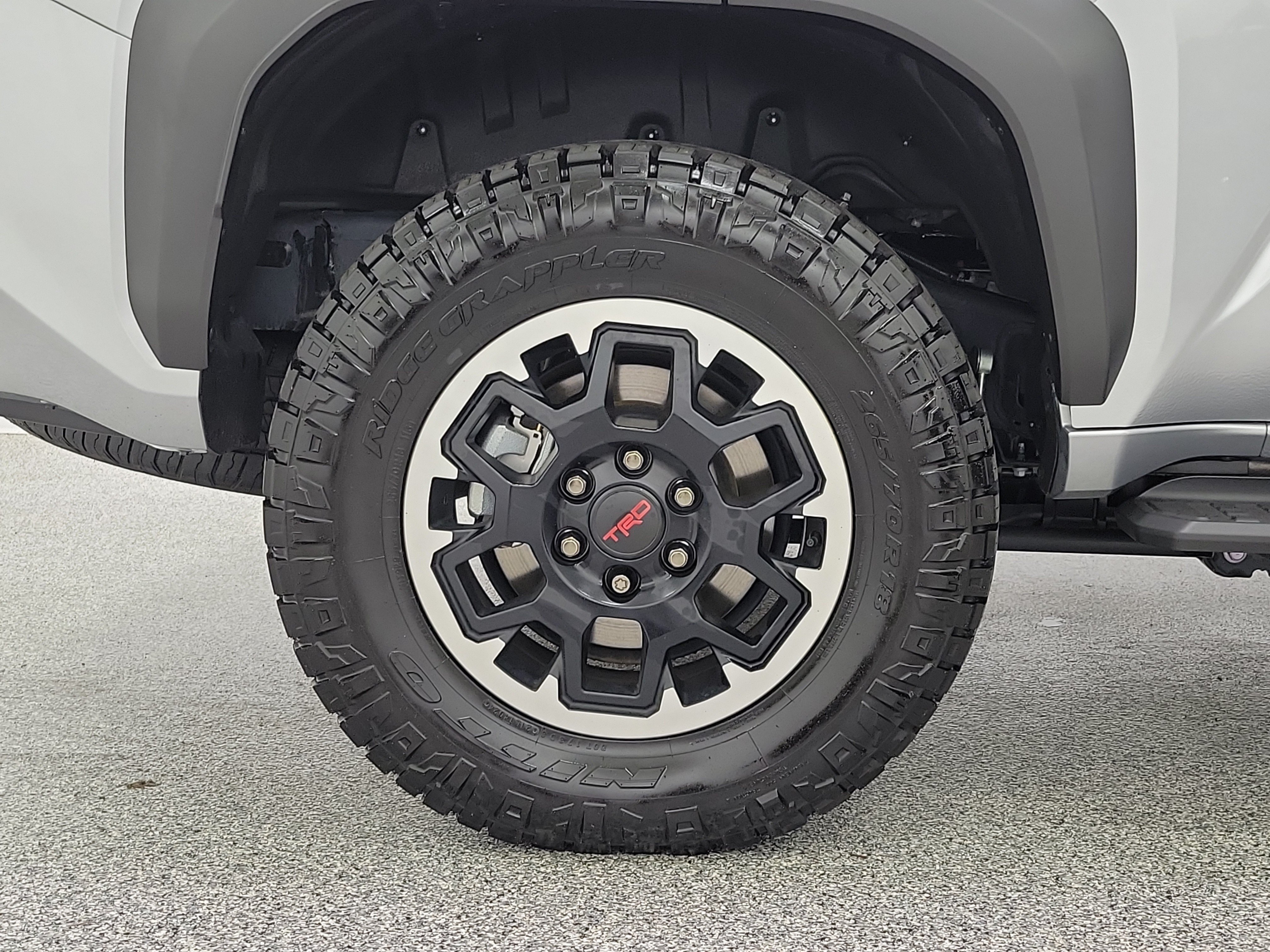 Certified Used 2025 Silver Toyota Hybrid TRD Off Road Premium image 8