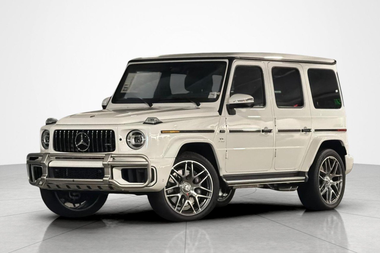New 2026 Polar White Mercedes-Benz AMG® G 63 SUV image 1