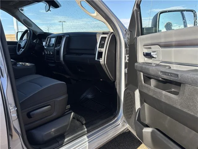 Used 2024 Granite Crystal Metallic Clearcoat RAM SLT 4x4 Quad Cab 6.3 ft. box 140 in. WB image 14