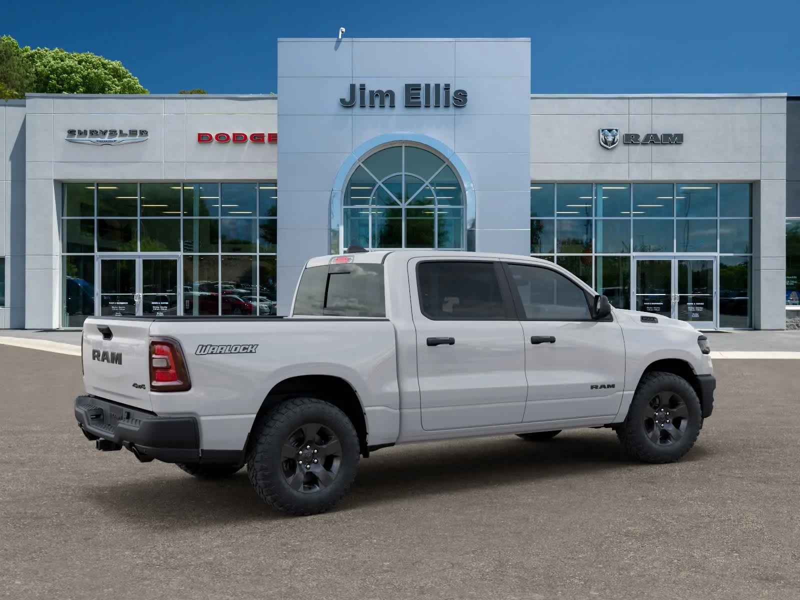 New 2026 Bright White Clear-Coat Exterior Paint RAM Warlock image 4