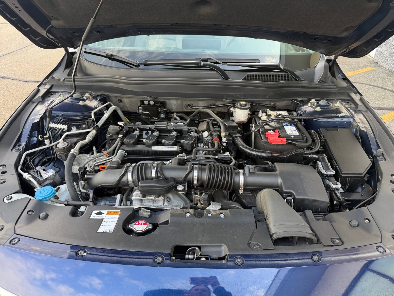 Used 2018 Blue Honda EX 1.5T image 6
