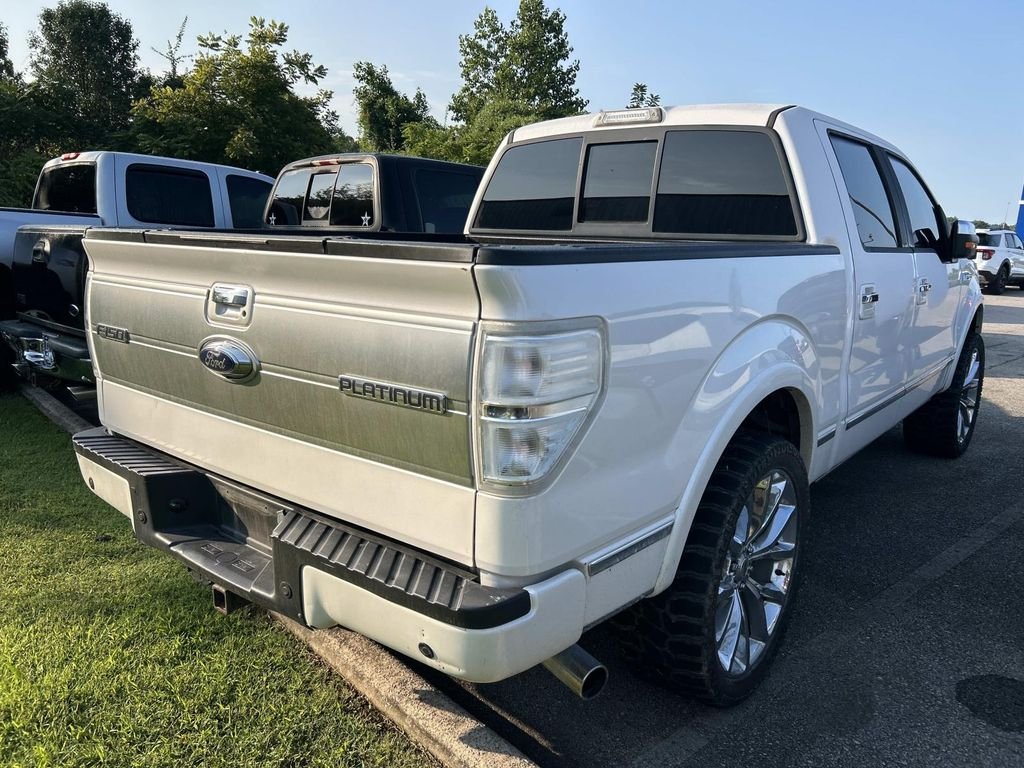 Used 2011 White Platinum Clearcoat Metallic Ford Platinum image 3
