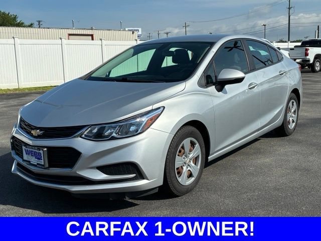 Used 2017 SILVER ICE METALLIC Chevrolet LS image 1