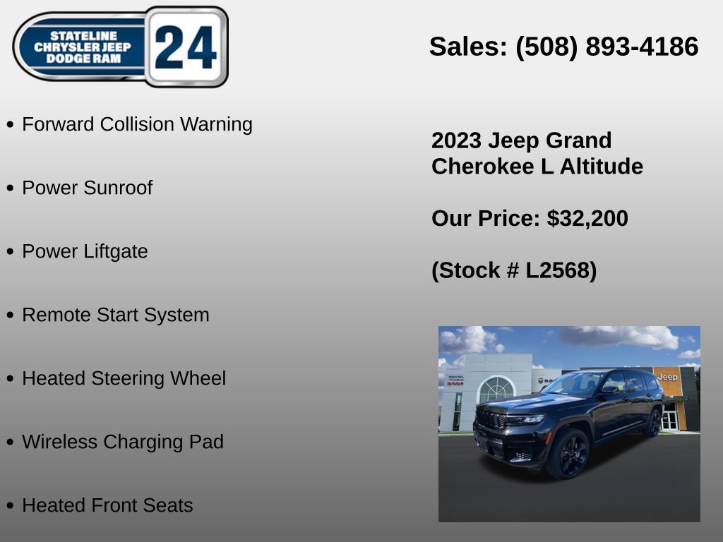 Used 2023 Black Jeep Altitude image 6