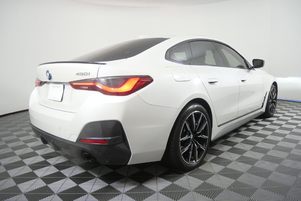 Certified Used 2023 Mineral White Metallic BMW 430i Gran Coupe image 4