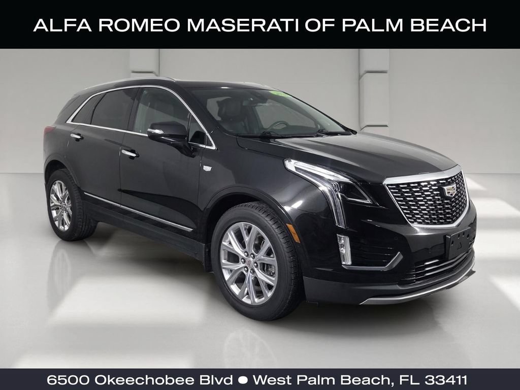 Certified Used 2021 Stellar Black Metallic Cadillac AWD Premium Luxury image 1