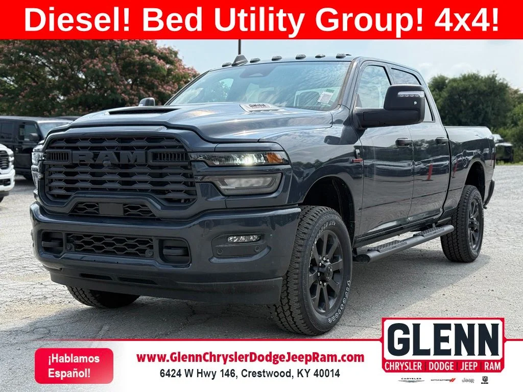 New 2026 Forged Blue Metallic Exterior Paint RAM Tradesman image 1