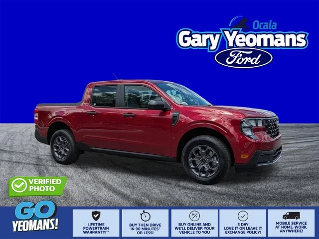 New 2026 Ruby Red Metallic Tinted Clearcoat Ford XLT image 1