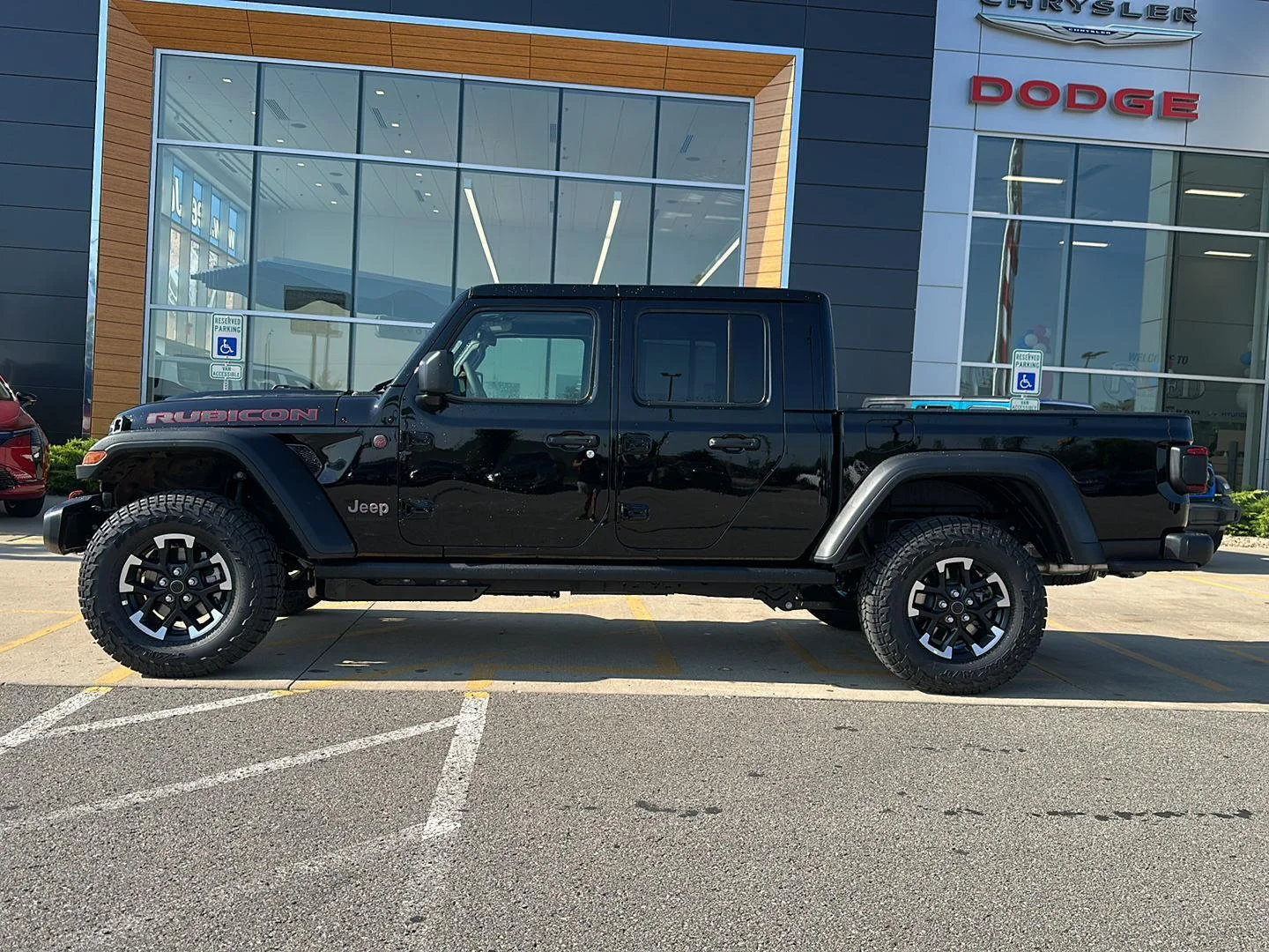 New 2026 Black Clearcoat Jeep Rubicon image 2