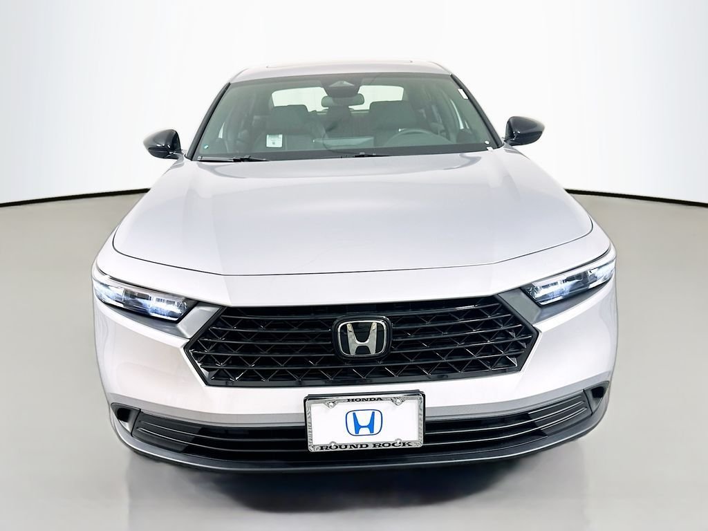 New 2026 Solar Silver Metallic Honda Sport Hybrid image 2