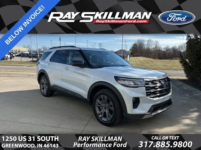 New 2026 Space White Metallic Ford Active image 1