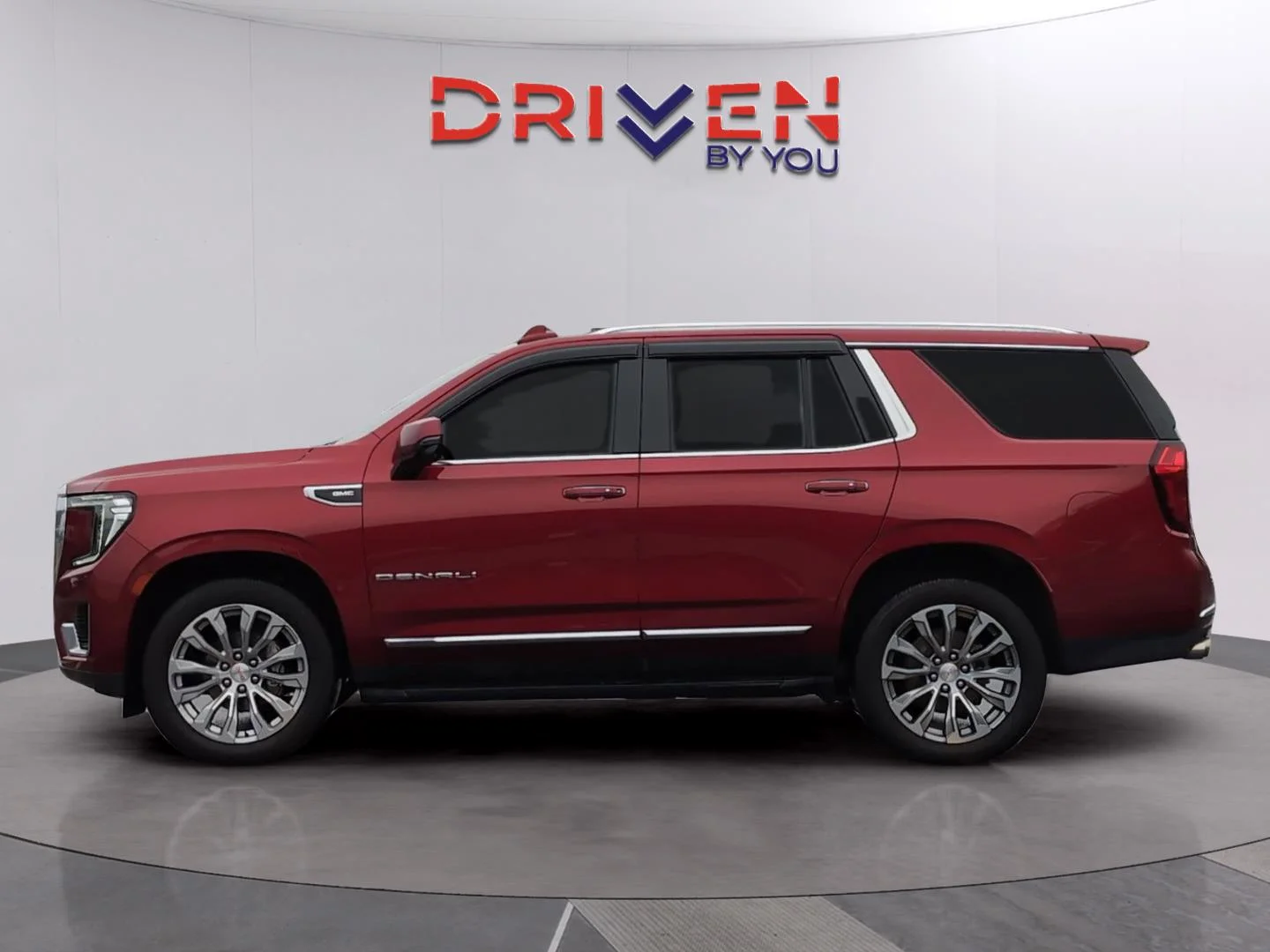 Used 2024 Volcanic Red Tintcoat GMC Denali image 2