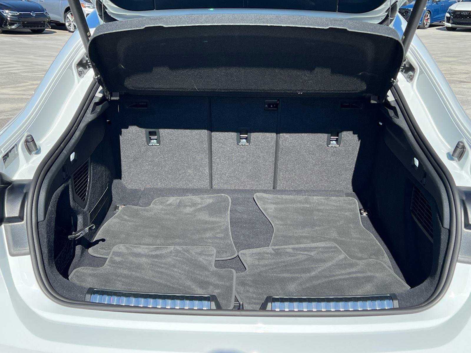 Used 2025 Glacier White Metallic Audi Premium image 18