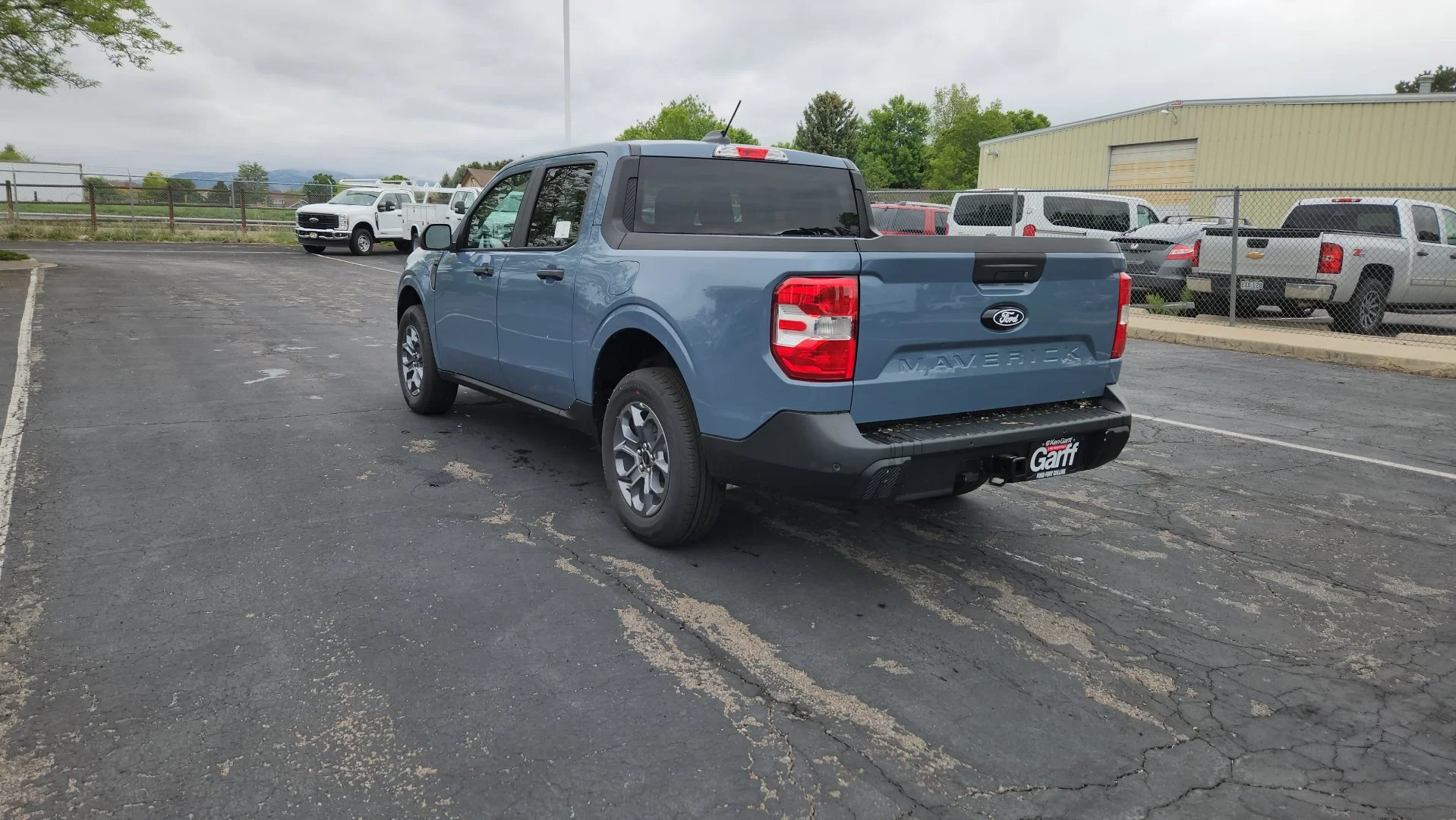 New 2026 Azure Gray Metallic Tri-Coat Ford XLT image 9