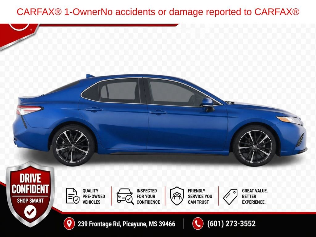 Used 2020 Blue Toyota XSE image 9