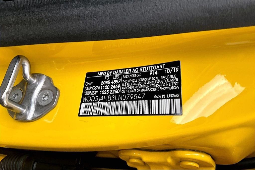 Used 2020 Yellow Mercedes-Benz CLA 250 image 19