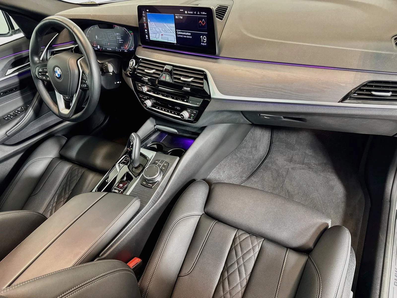 Used 2023 Mineral White Metallic BMW 530i image 28