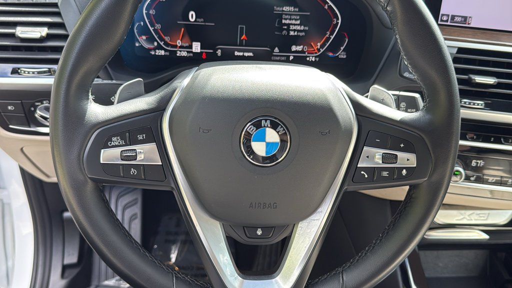 Used 2021 Mineral White Metallic BMW xDrive30i image 12