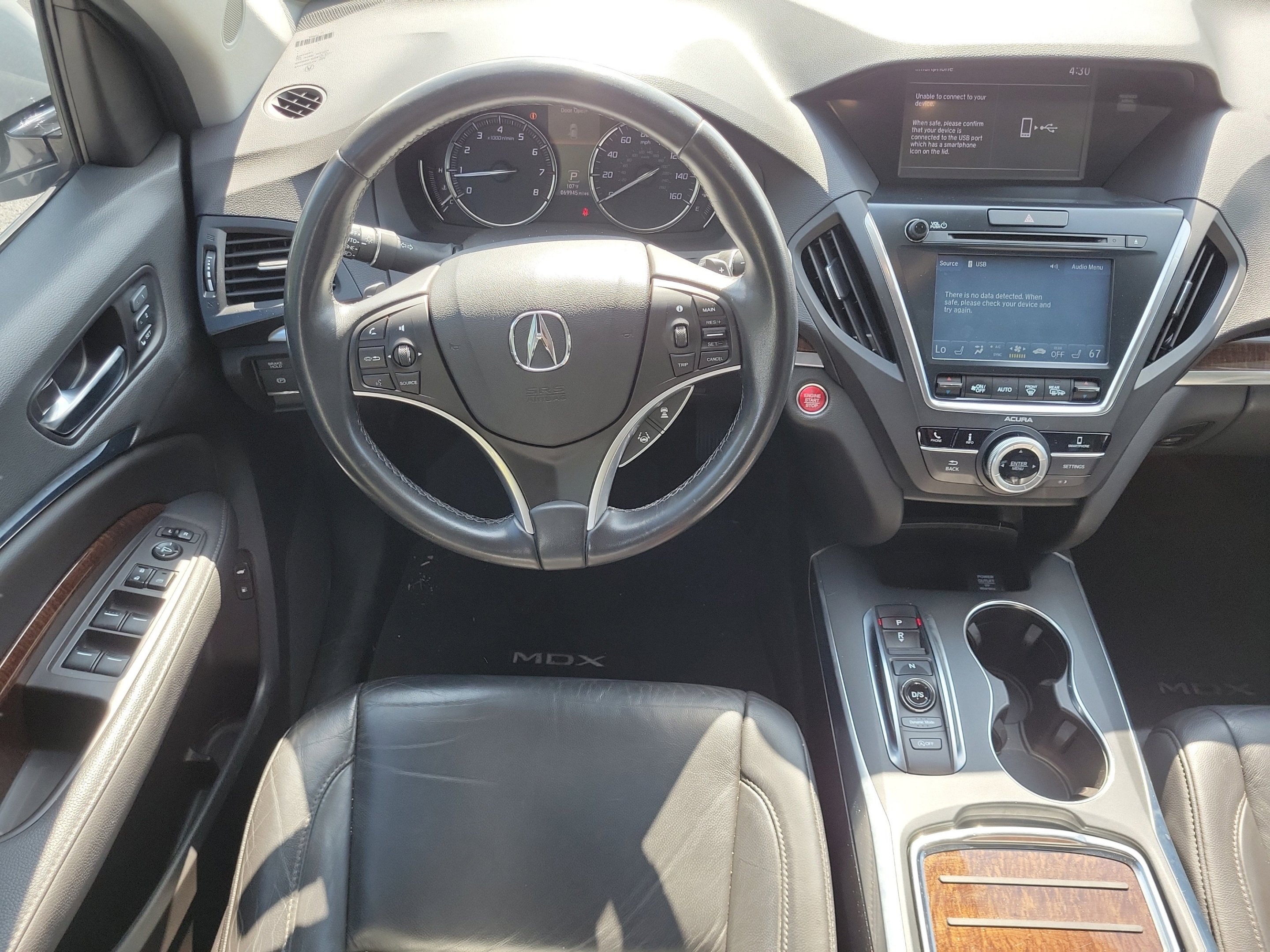 Used 2020 Platinum White Pearl Acura MDX image 12
