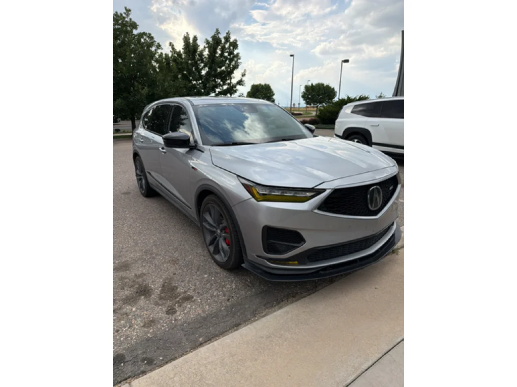 Used 2022 Lunar Silver Metallic Acura Type S image 2