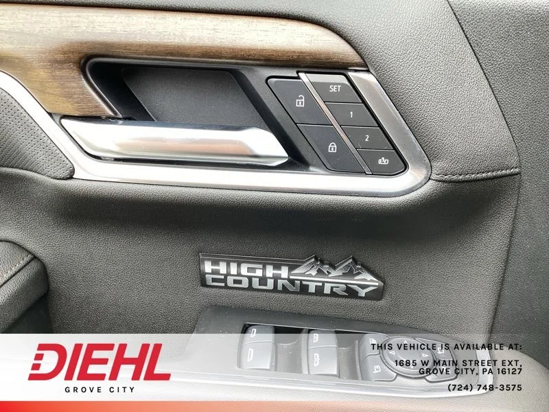 Used 2025 Black Chevrolet High Country image 21